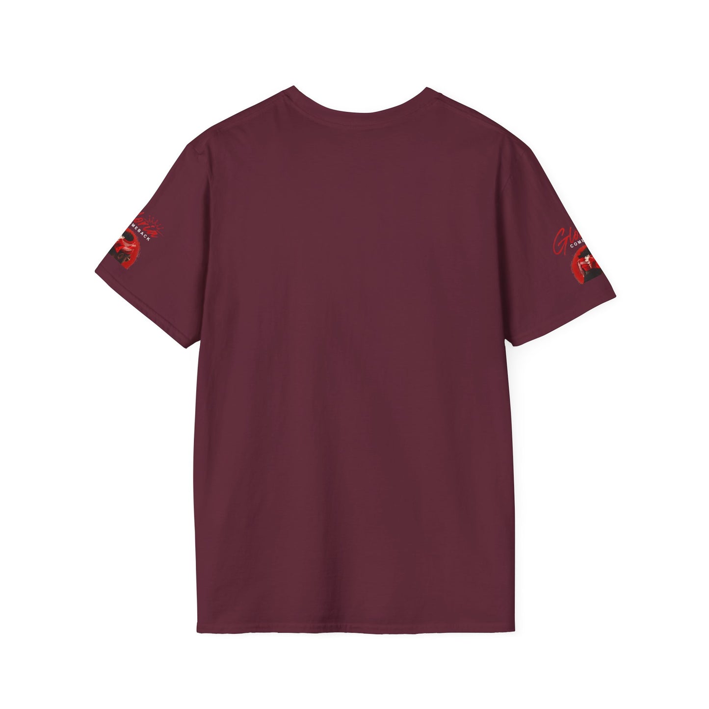 Comeback Gloria T-Shirt — Bold Red Crown Graphic Tee