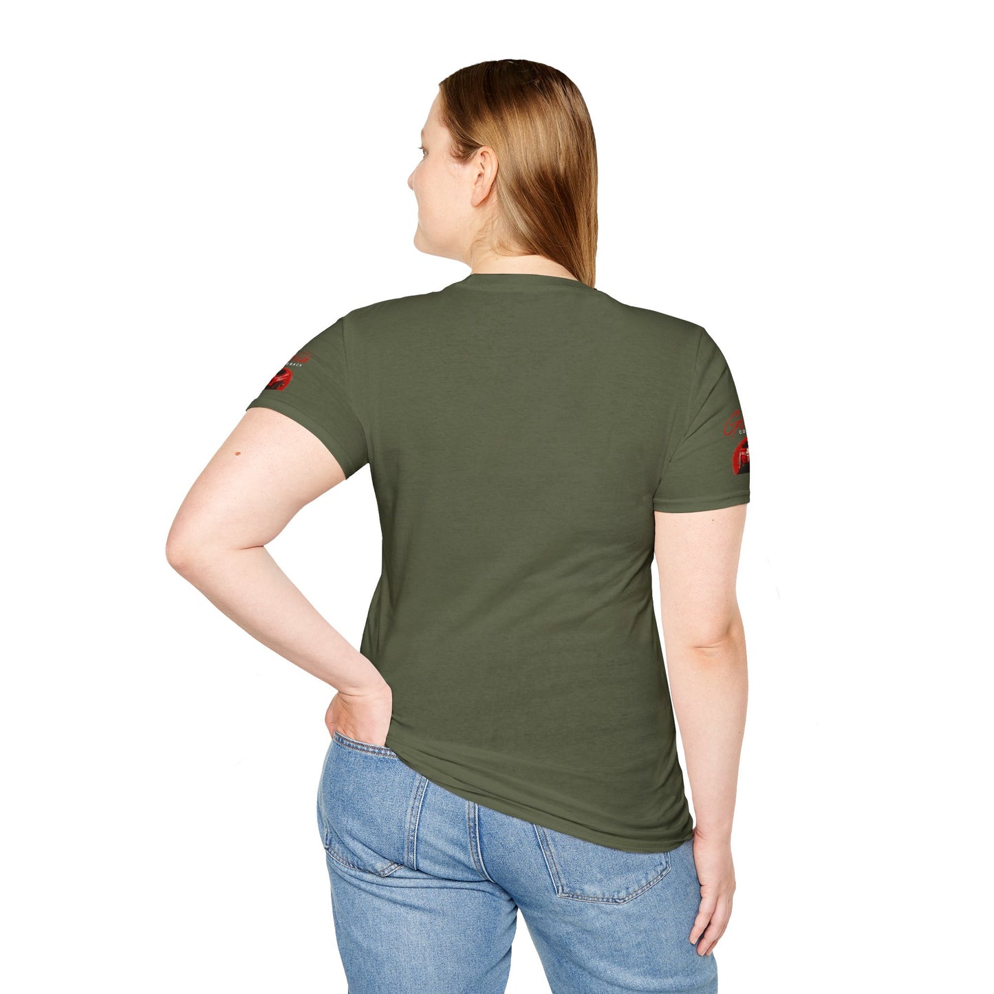 Comeback Gloria T-Shirt — Bold Red Crown Graphic Tee