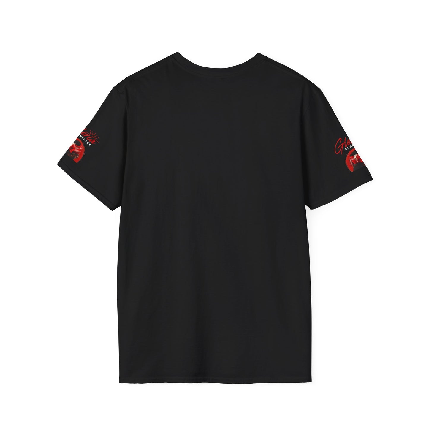 Comeback Gloria T-Shirt — Bold Red Crown Graphic Tee