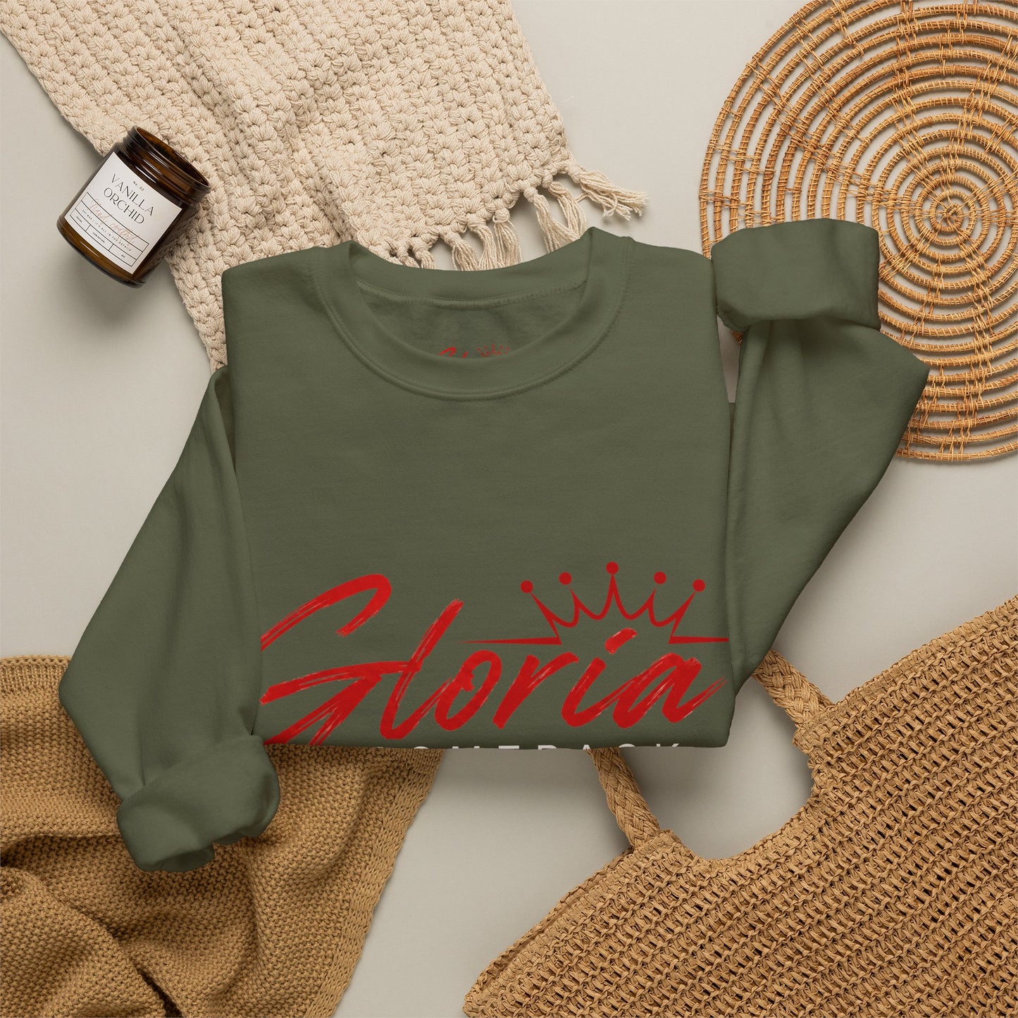 Gloria Comeback Crewneck Sweatshirt — "Gloria: She Was Gone, But Love Stayed"