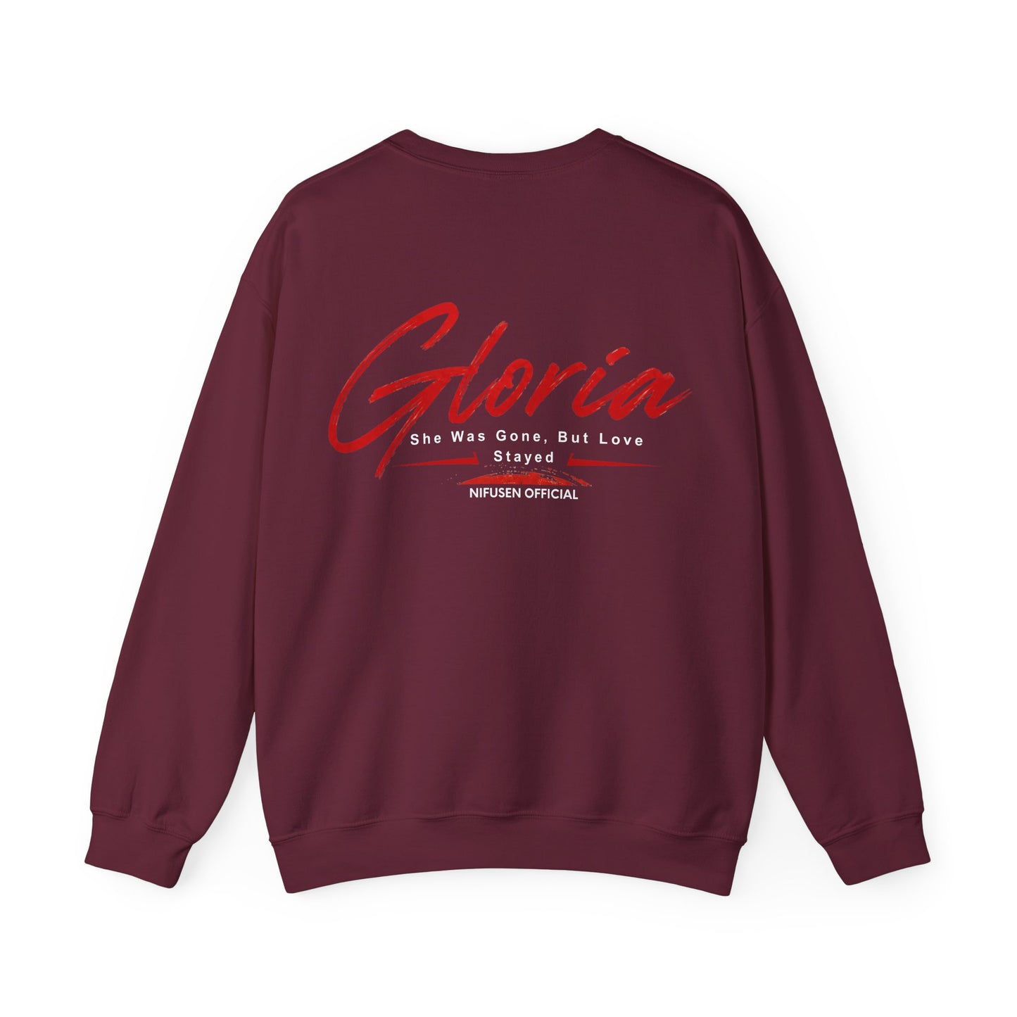 Gloria Comeback Crewneck Sweatshirt — "Gloria: She Was Gone, But Love Stayed"