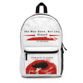Inspirational 'She Was Gone, But Love Stayed' Backpack – From Pain to Power Design