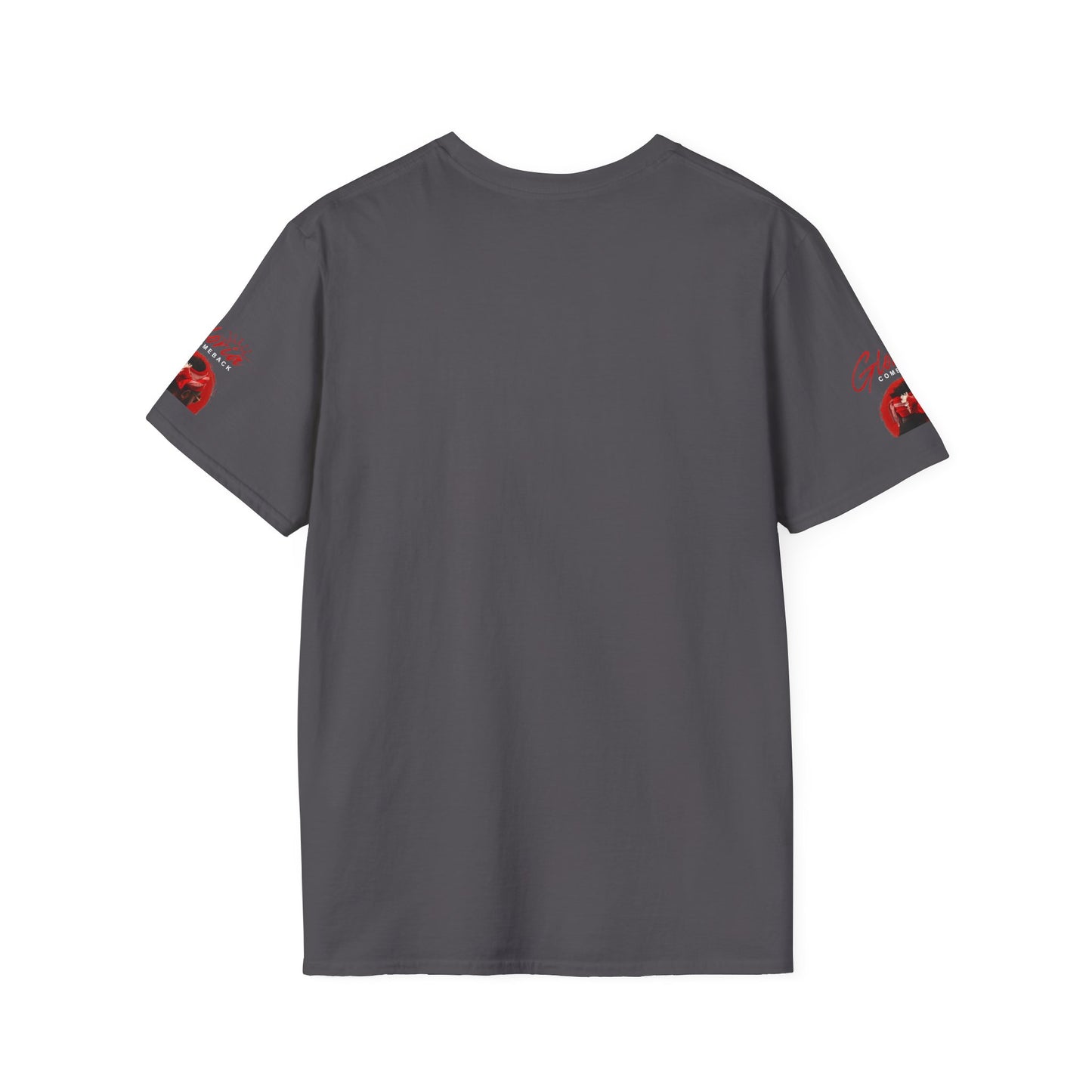 Comeback Gloria T-Shirt — Bold Red Crown Graphic Tee