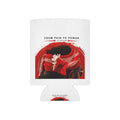 Can Cooler — 'From Pain to Power' Red Bandana Portrait Cooler