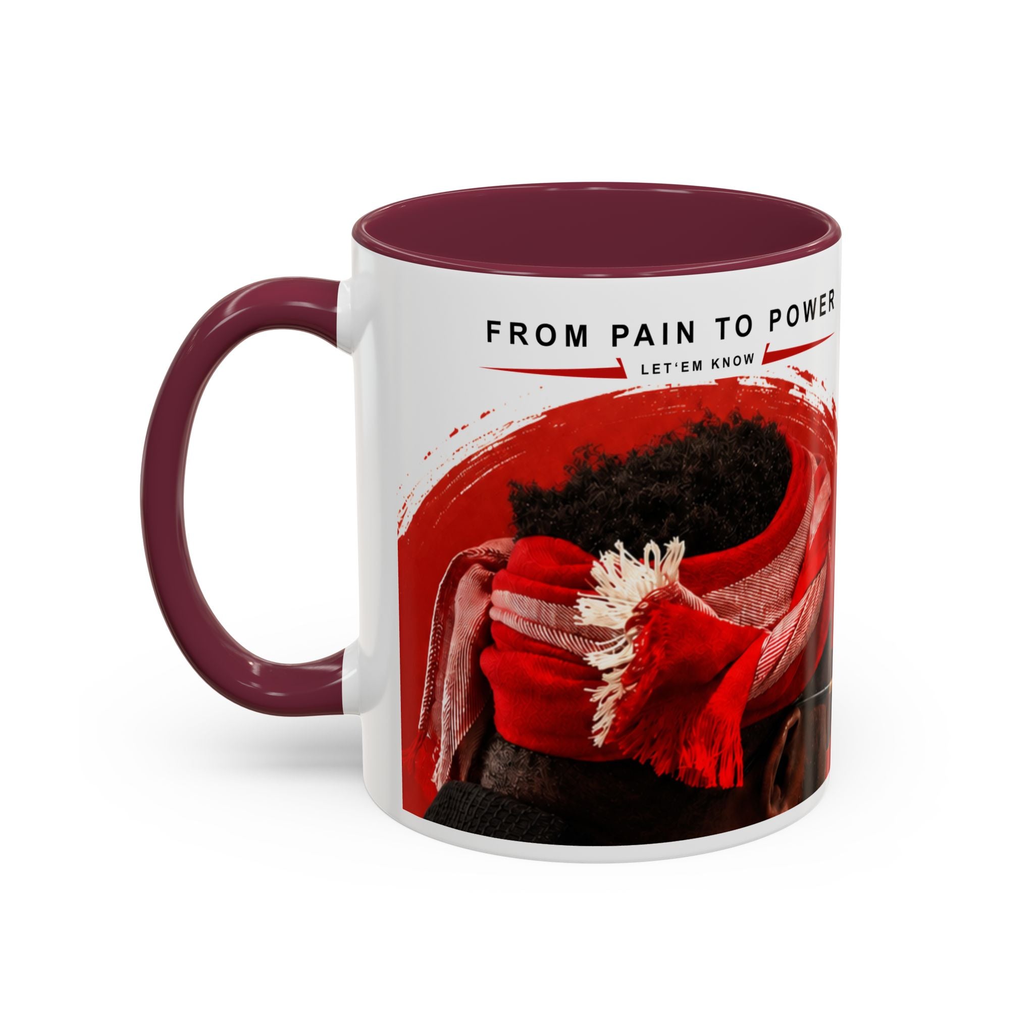 Gloria Script Photo Mug — Inspirational 'Real Love Finds Its Way Back' Coffee Cup (11oz/15oz)