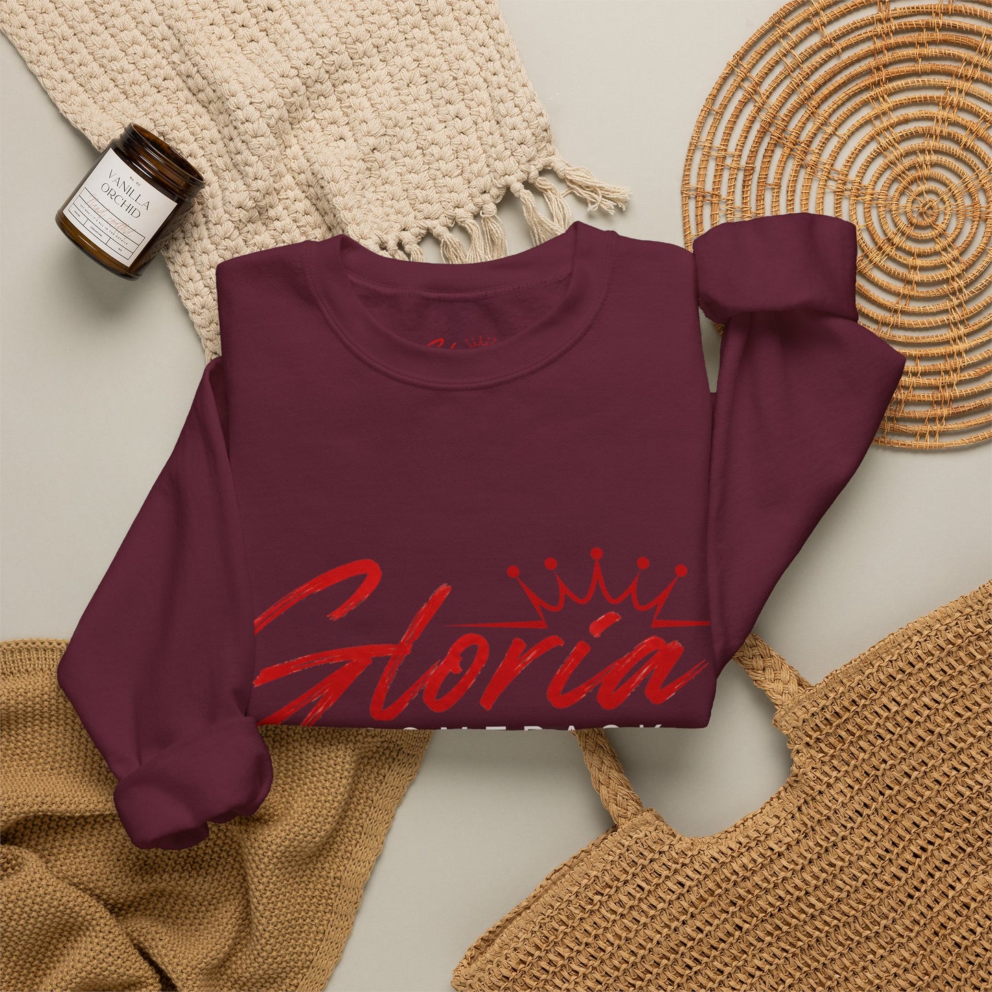 Gloria Comeback Crewneck Sweatshirt — "Gloria: She Was Gone, But Love Stayed"