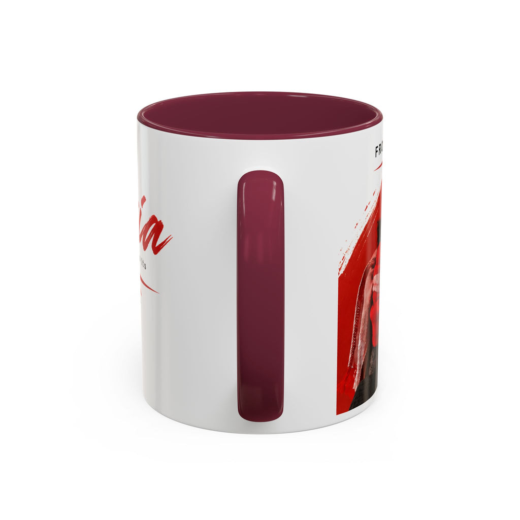 Gloria Script Photo Mug — Inspirational 'Real Love Finds Its Way Back' Coffee Cup (11oz/15oz)