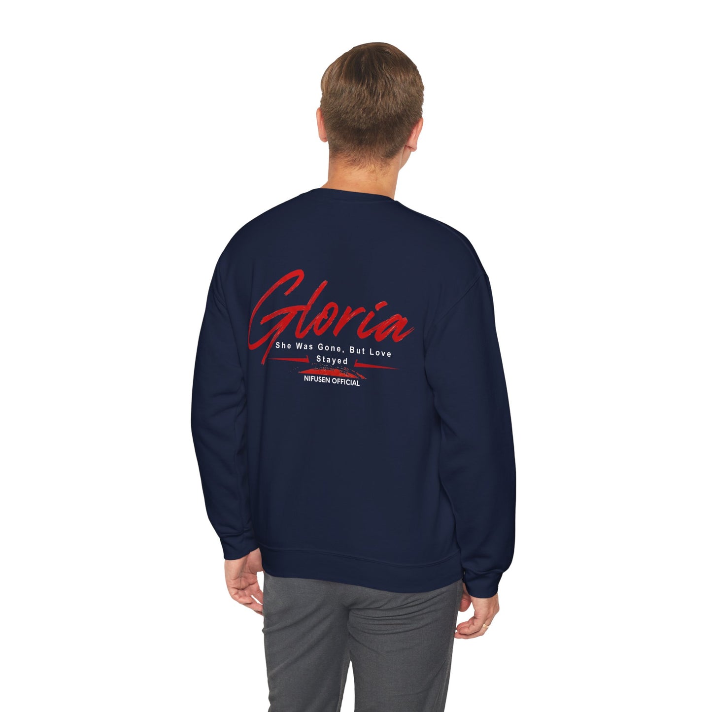 Gloria Comeback Crewneck Sweatshirt — "Gloria: She Was Gone, But Love Stayed"