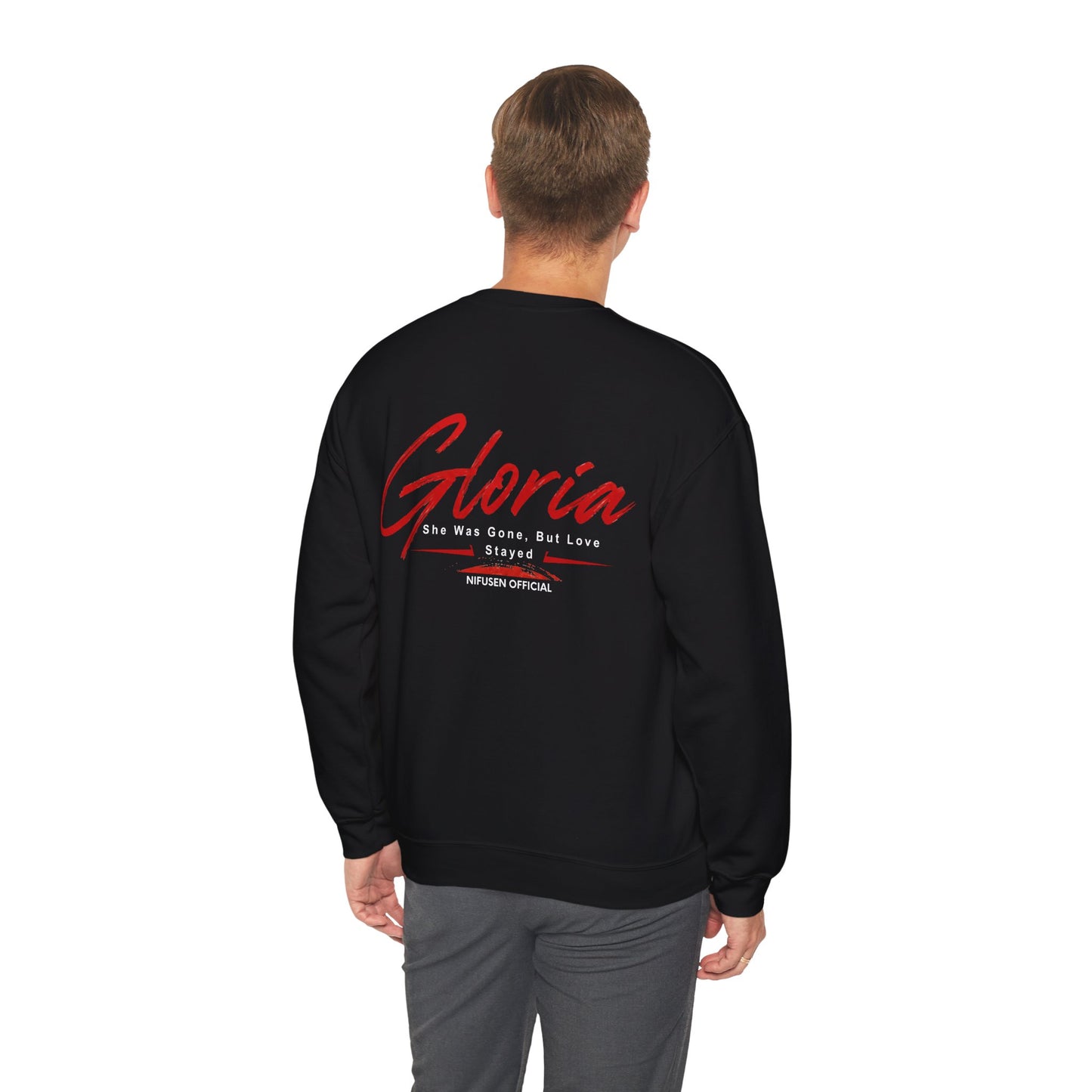 Gloria Comeback Crewneck Sweatshirt — "Gloria: She Was Gone, But Love Stayed"